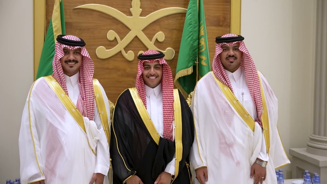 حفل زواج الشابان ثامر ونادر العتيبي