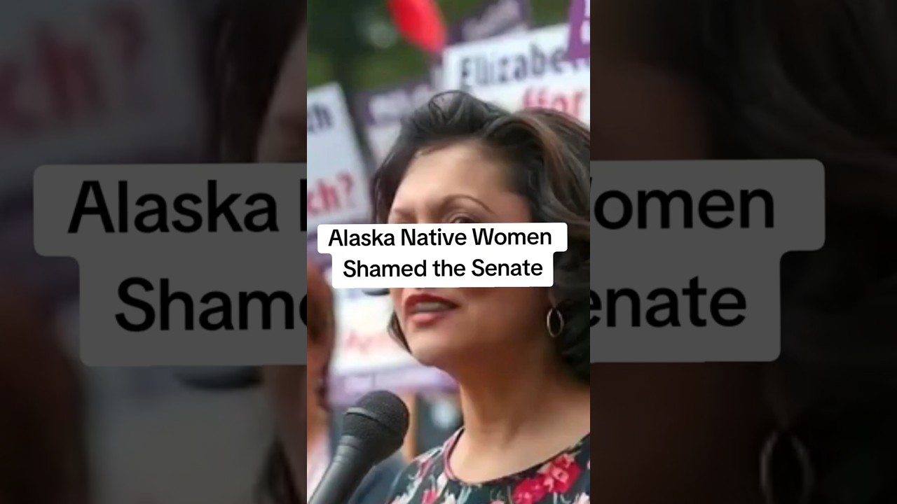 Alaska Native Women Shamed the Senate #alaska #alaskanative #indigenous #billofrights #womenrights