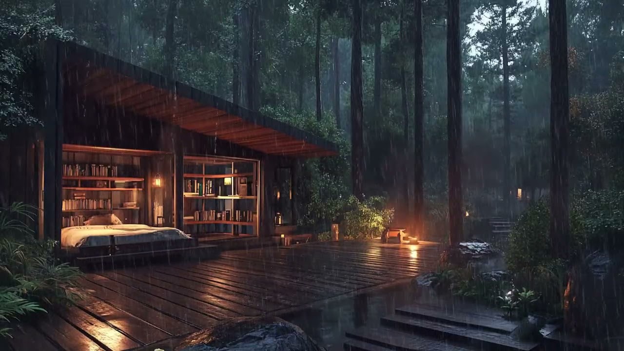 Soothing Nature Rain to Help You Sleep | Gentle Forest Rain for Deep Rest