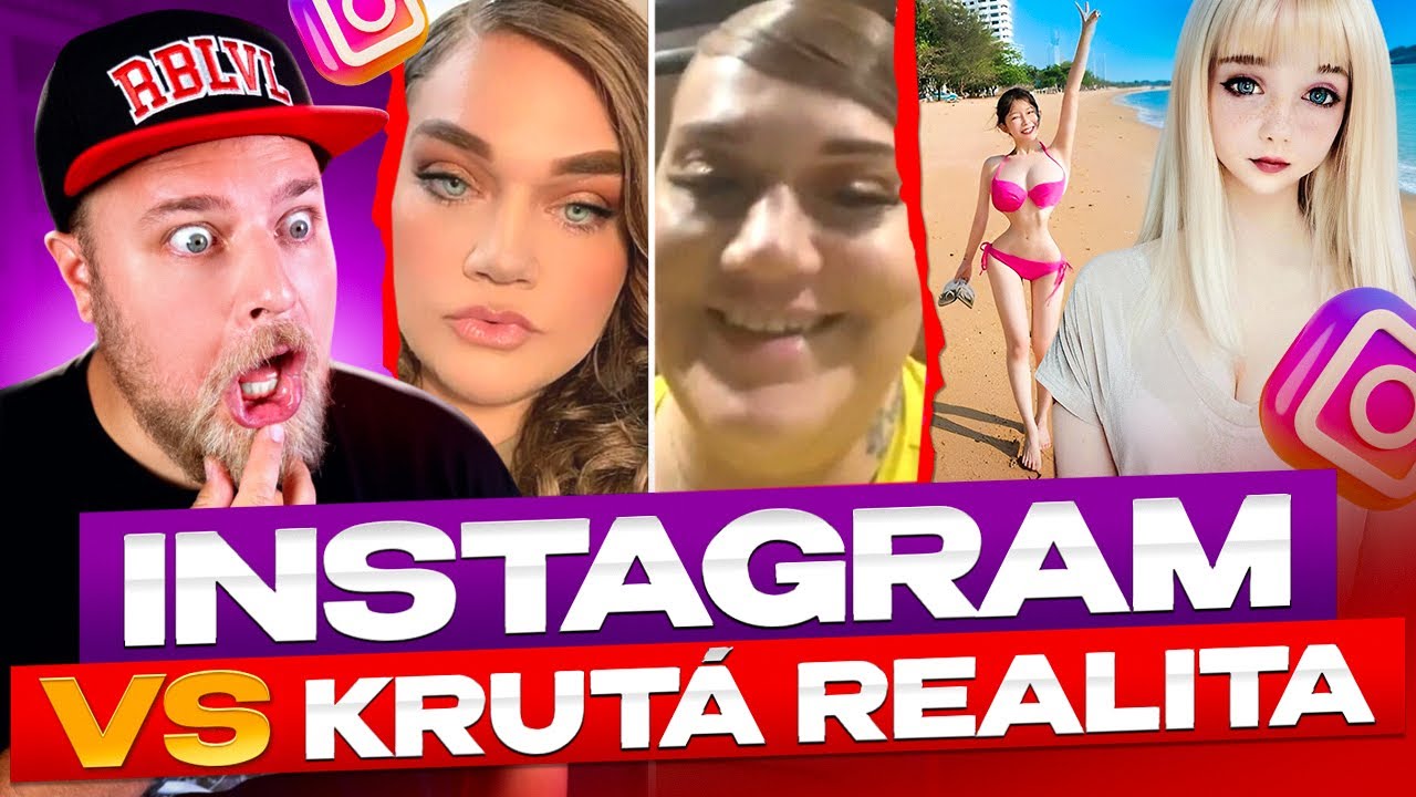 20 FOTEK INSTAGRAM VS KRUTÁ REALITA