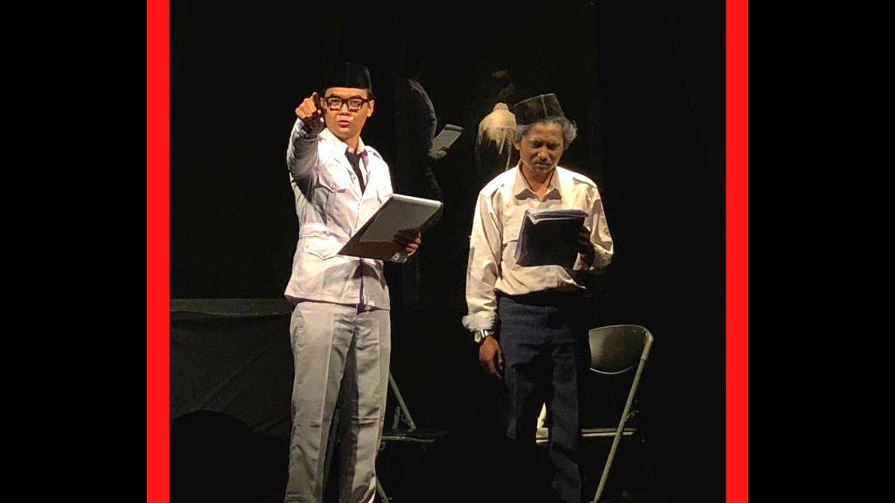 ONRUST- Dramatik Reading antara SOEKARNO dan S.M. KARTOSOEWIRJO, karya BODE RISWANDI