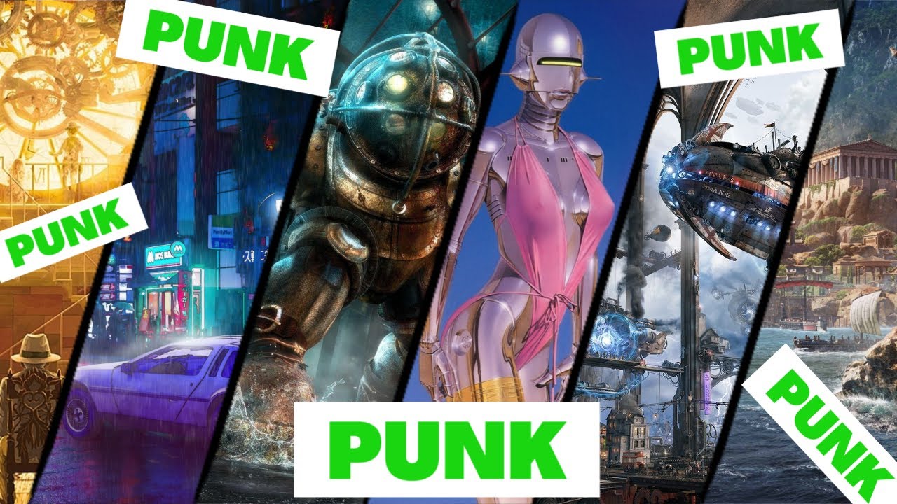 18 genres ...punk ! (SteamPUNK, CyberPUNK, DieselPUNK, ...PUNK, ...) [Genres de Fiction]