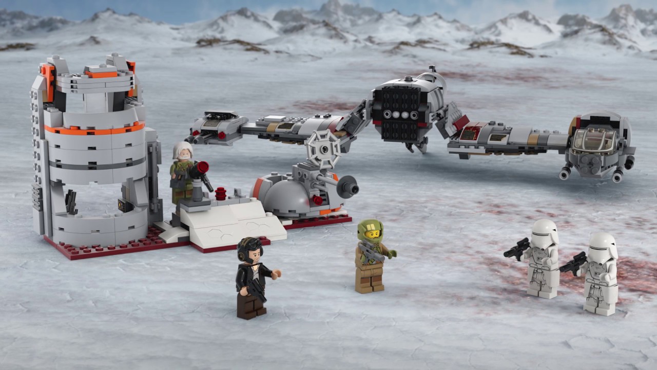 Obrona Crait - LEGO Star Wars - 75202