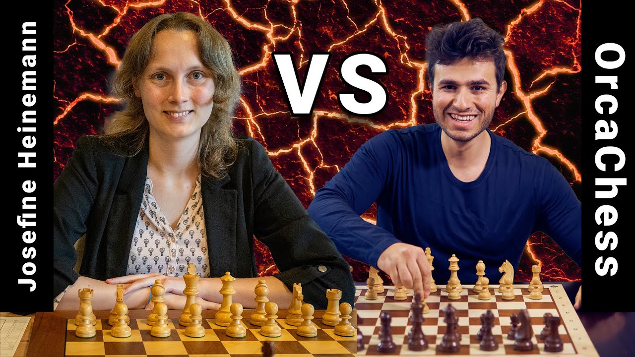 Orca in Gefahr! 🔥 | WGM Josefine Heinemann vs OrcaChess | Schach-Match
