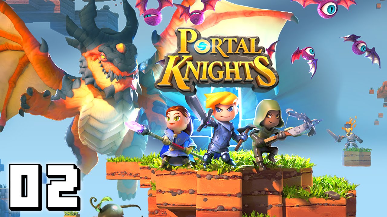 PORTAL KNIGHTS★ #02 - Die staubigen Berge [Deutsch | 60fps | Koop] Lets Play Portal Knights