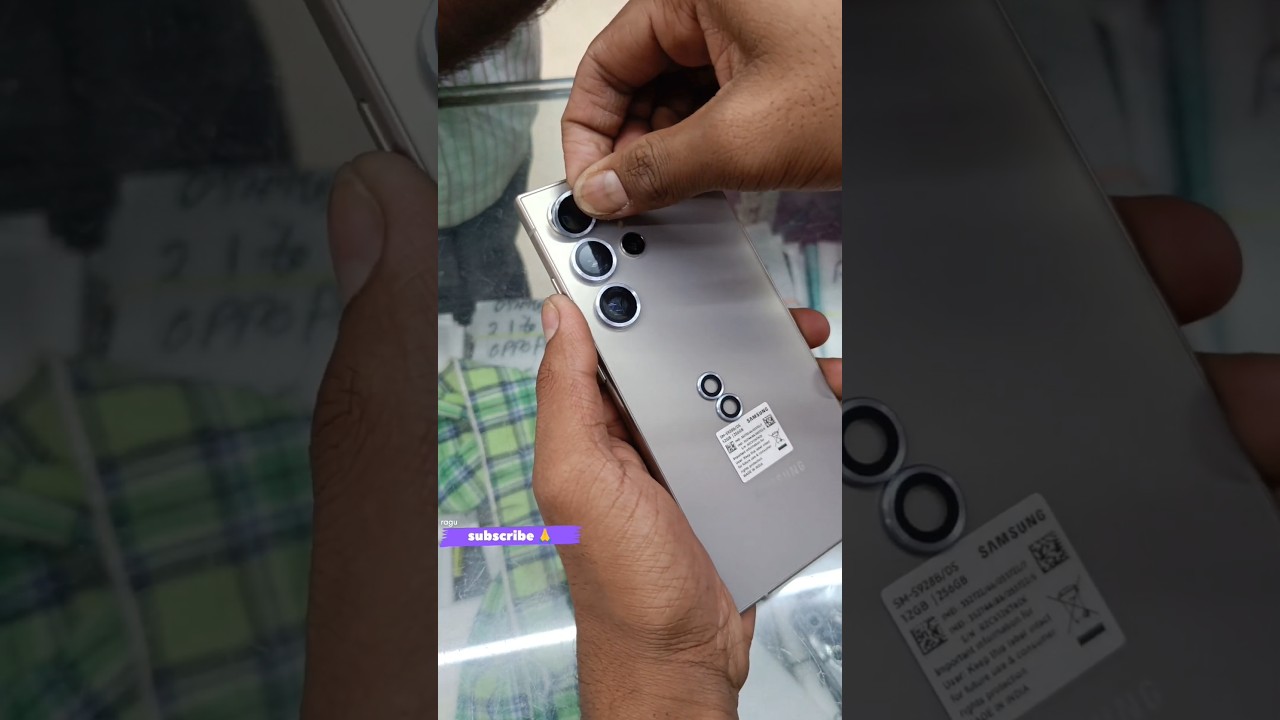 Samsung s24ultra Remove Camera lens glass🔥& clean lens