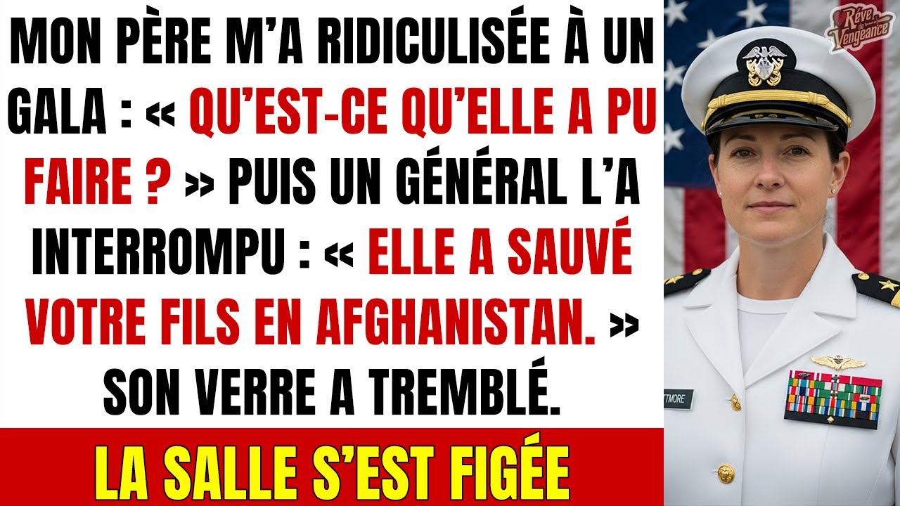 Mon père m’a humiliée devant des sénateurs — jusqu’à ce qu’une médaille fasse taire la salle