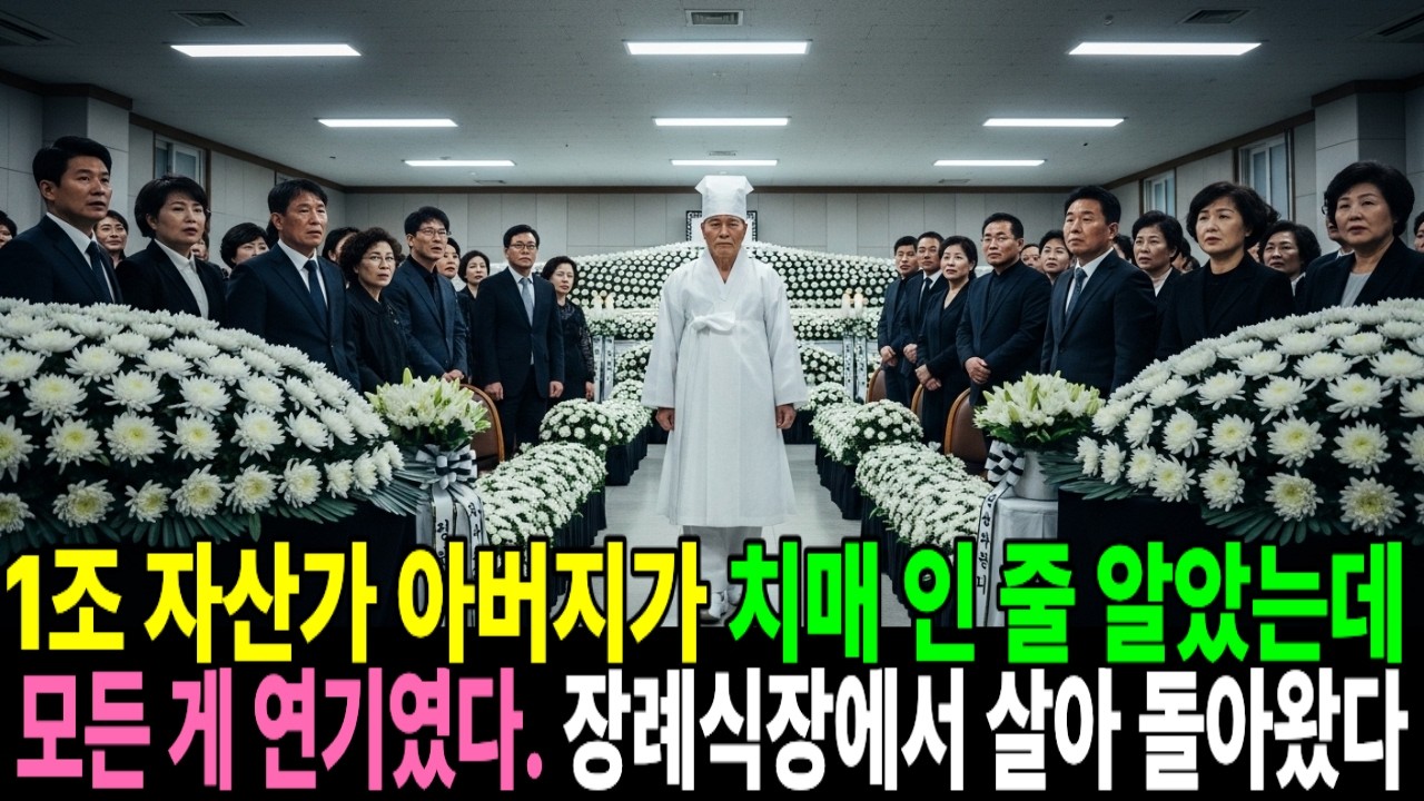 1조 원 유산을 노린 네자식이 아버지를 지하실에 가뒀지만 모든 게 아버지의 복수극이었습니다 #시니어사연 #노후사연 #오디오북