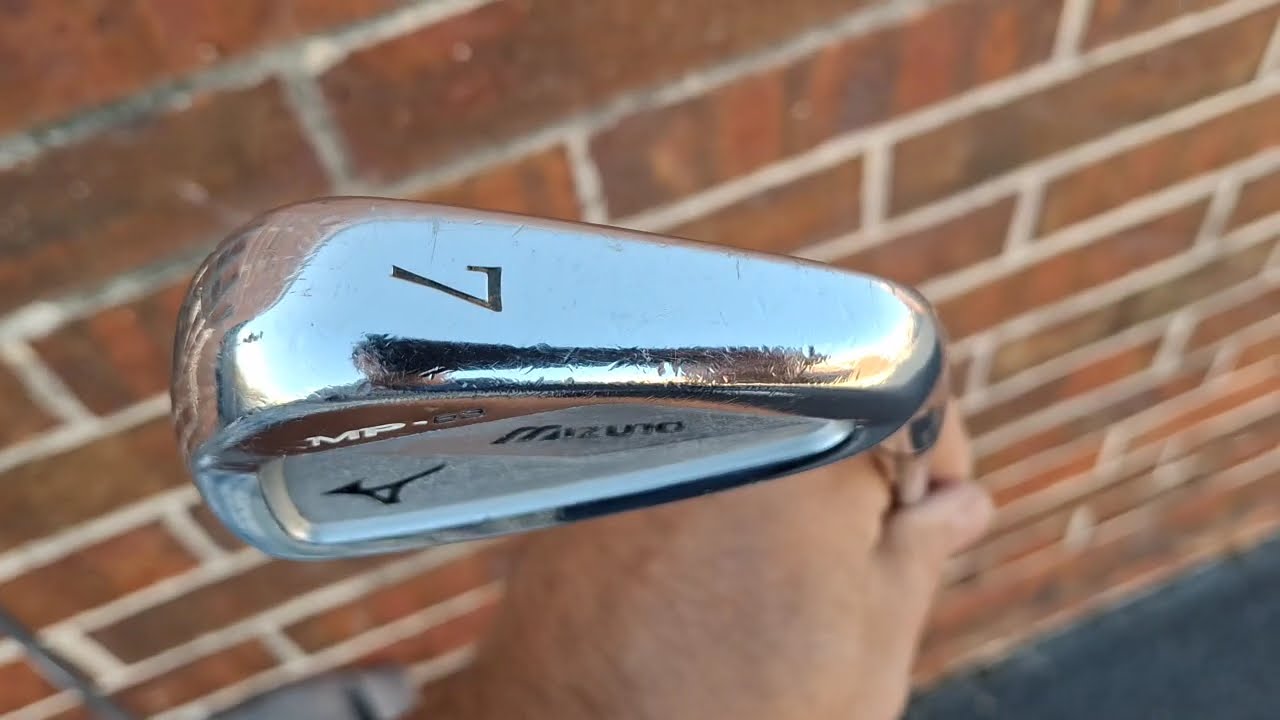 Mizuno MP 63 Iron Set 7pc 4-9 PW Project X 6.0 Stiff RH