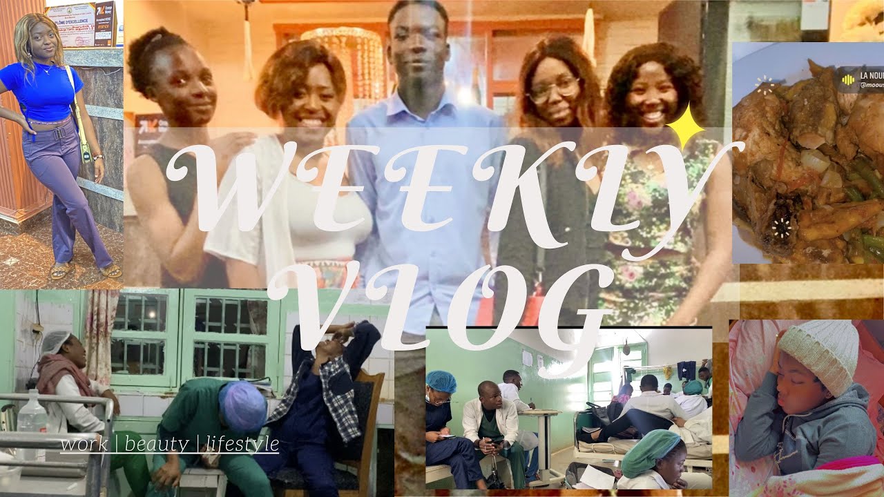 Weekly vlog: ma dernière semaine de stage😭❤️