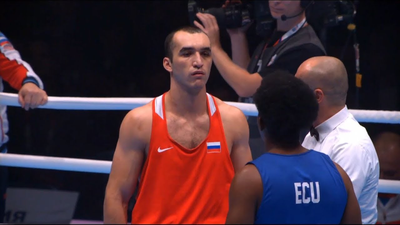 Финал (91кг) Муслим Гаджимагомедов (RUS) - Х.С. Торрес (ECU) /АИБА Чемпионат Мира Екатеринбург 2019/