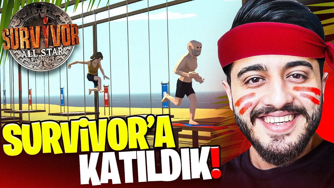 OHA! SURVIVOR SİMÜLATÖR! EKİPLE SURVİVOR'A KATILDIK! (EFSANE OYUN)