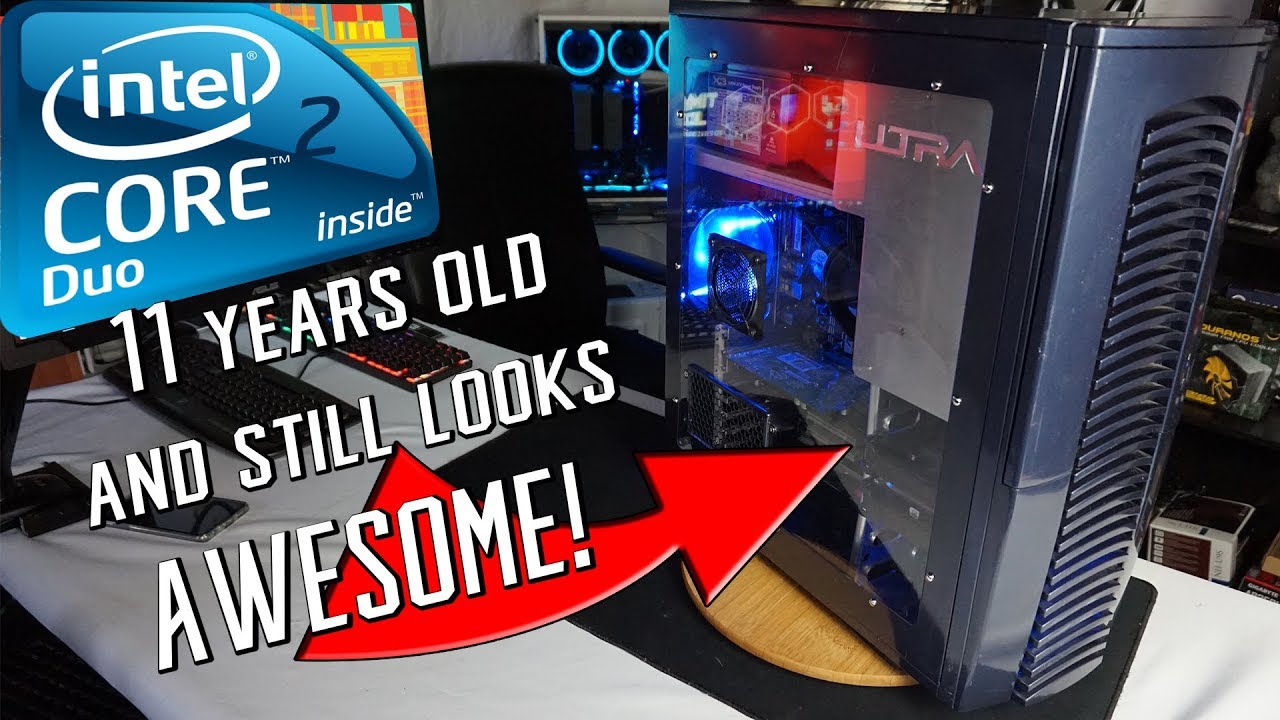 Core 2 Duo Geforce 7600 GT Retro PC Restoration + Benchmarks