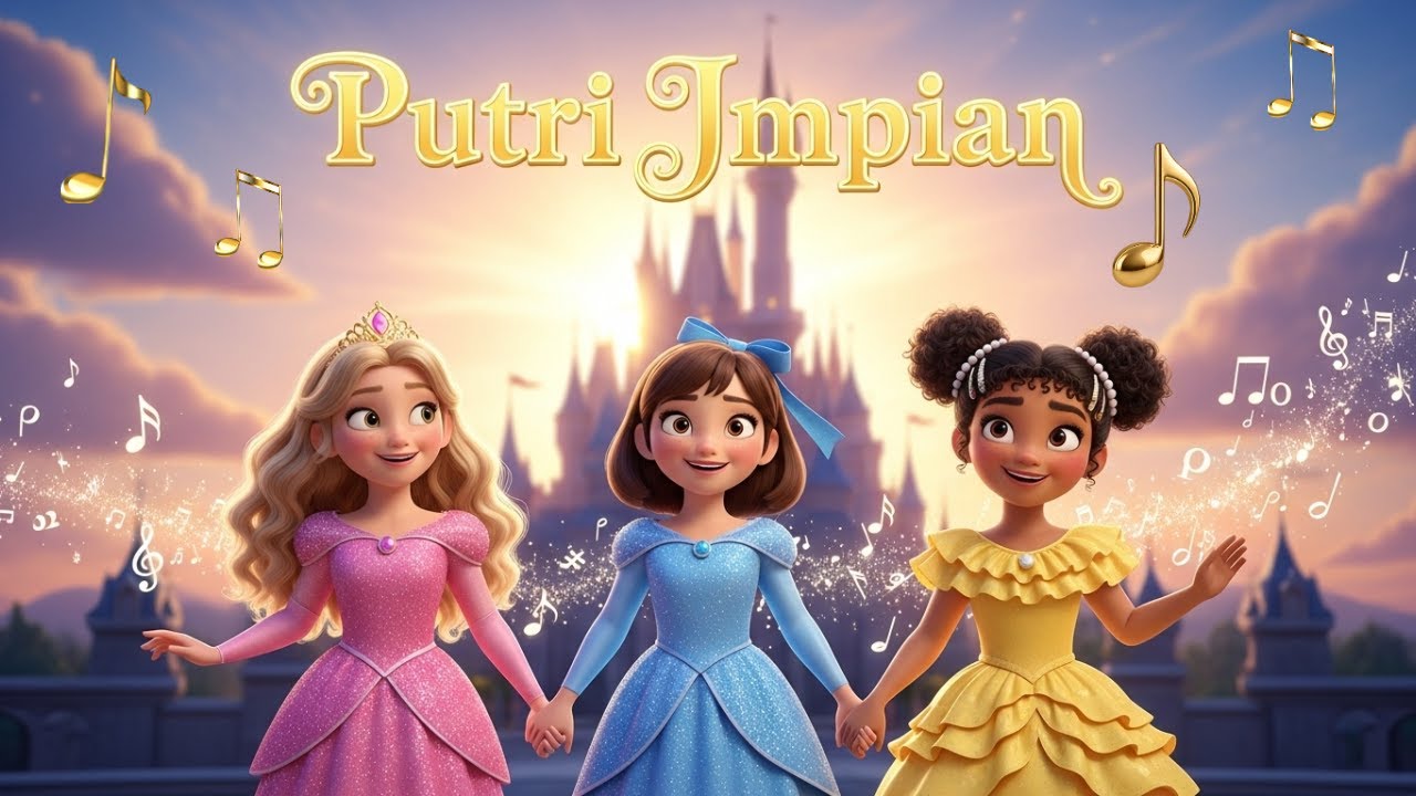 Putri Impian - 3C Three - C ( Cover ) | Lagu Anak Indonesia