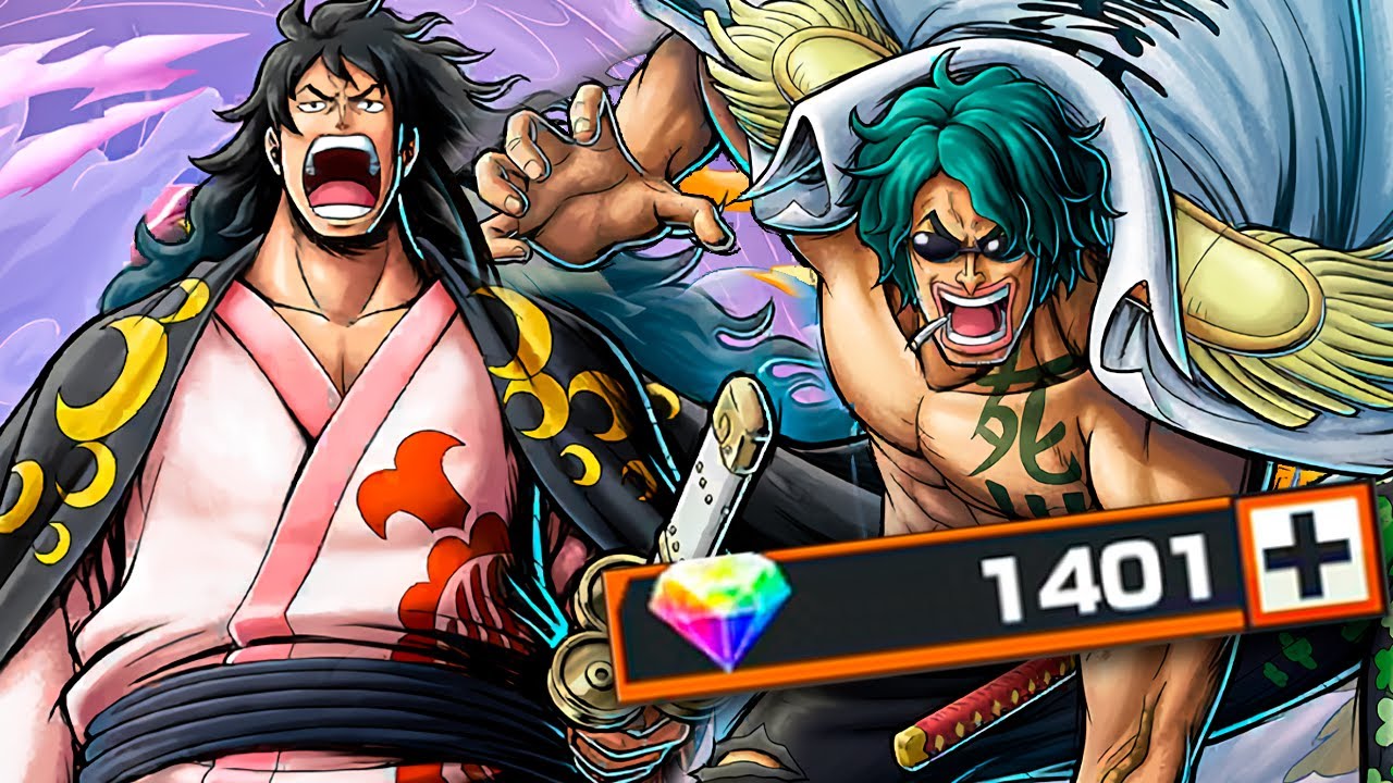 FUI ATRÁS DO MOMONOSUKE E ARAMAKI NO MELHOR JOGO DE ONE PIECE PARA CELULAR E TIVE MUITA SORTE...