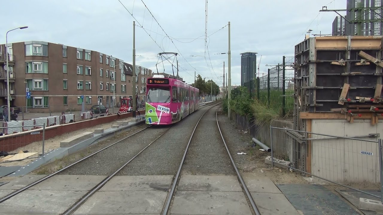 HTM tramlijn 11 Scheveningen Haven - Station Hollands Spoor | GTL8 3110