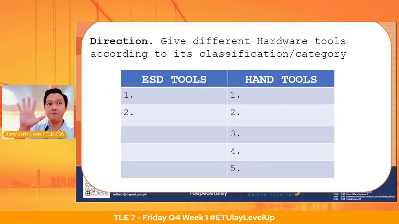 TLE 7  - Friday Q4 Week 1 #ETUlayLevelUp