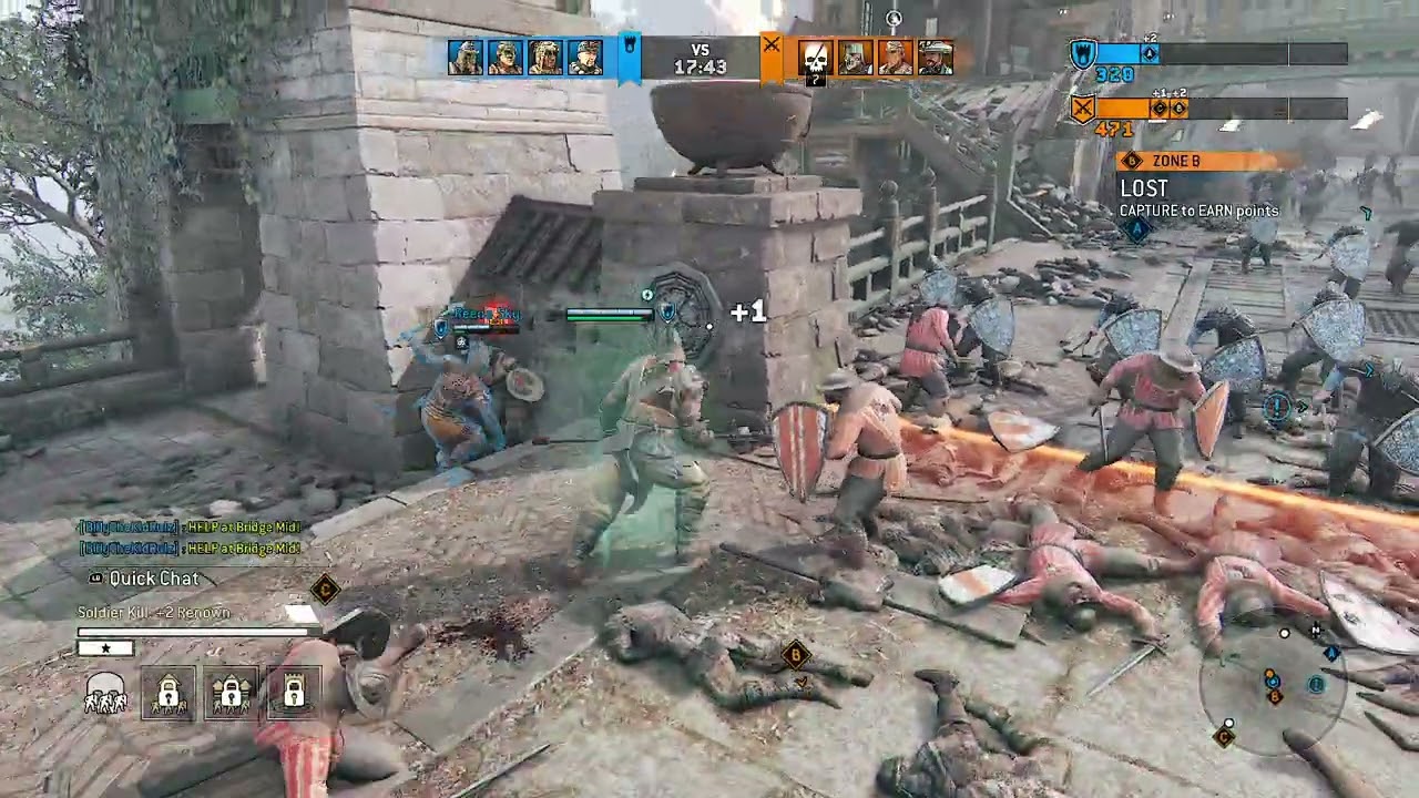 For Honor Dominion Sanctuary Bridge Raider