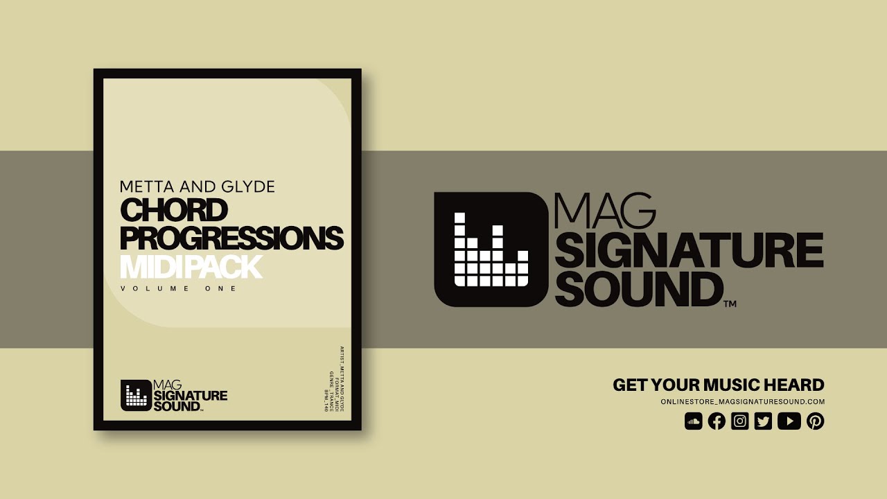 Metta & Glyde Trance Foundations Chord Progressions [MIDI Pack] Volume One Tutorial