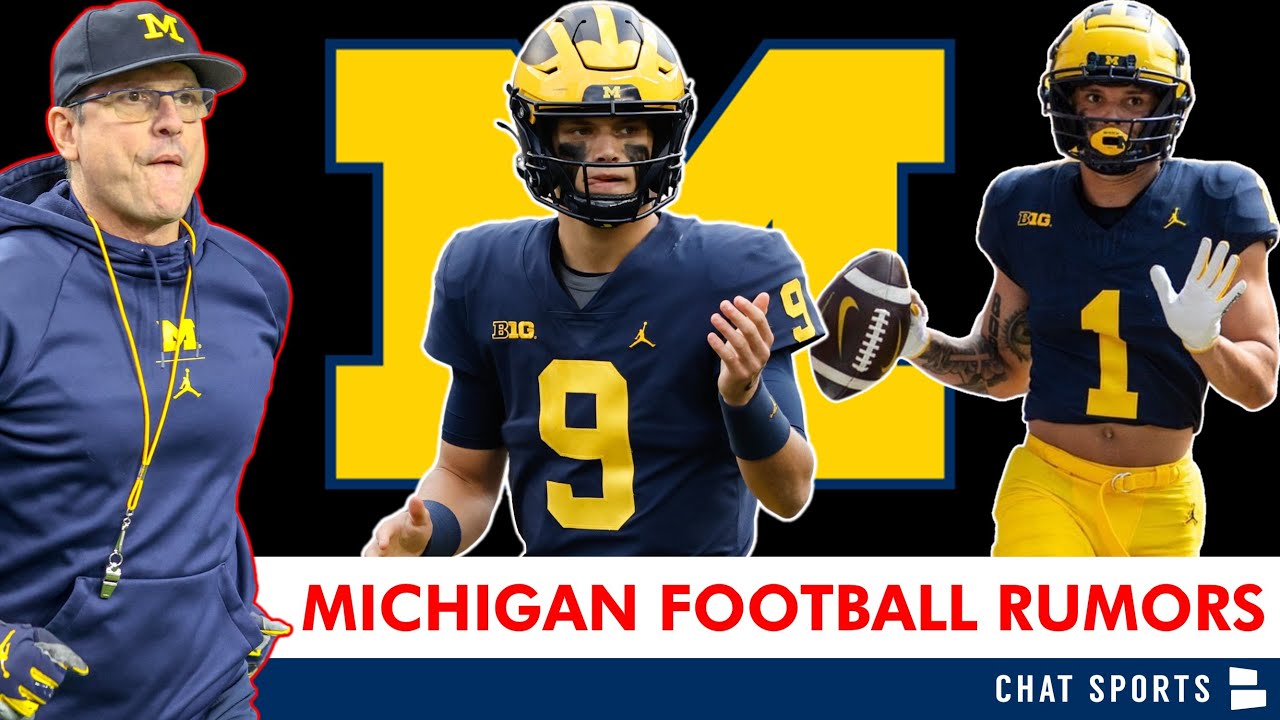 TRANSFER Portal Rumors For Michigan Football, + Jim Harbaugh&rsquo;s Plans For Donovan Edwards vs. Alabama