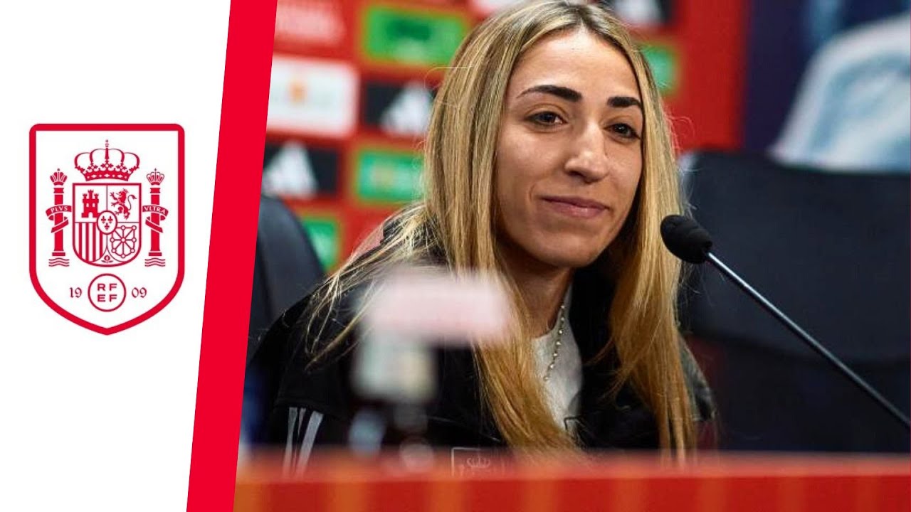 Olga Carmona en rueda de prensa: el objetivo es ir a por la Eurocopa de Suiza | Selección femenina