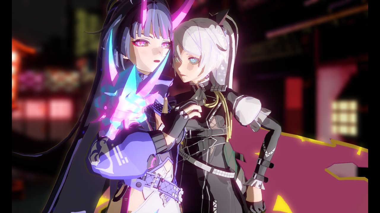 Worlds End DanceHall Live-Version MMD feat.: Raiden Mei & Kiana Kaslana
