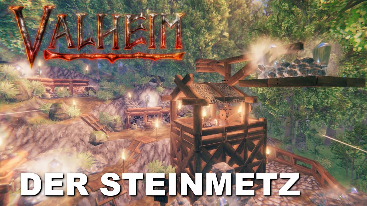 Valheim - Der Steinmetz mit Steinbruch