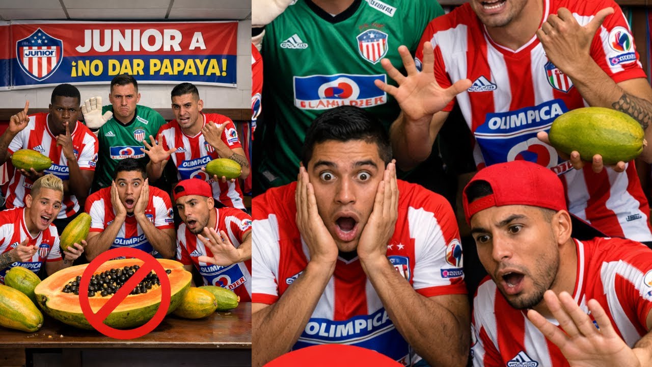 JUNIOR A NO DAR PAPAYA