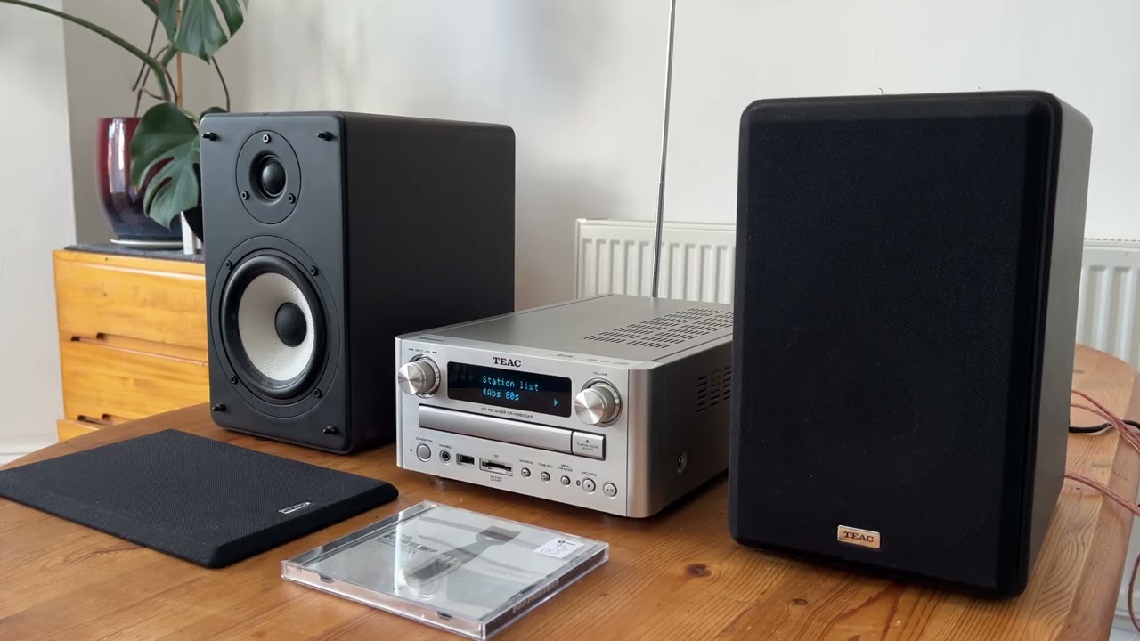 TEAC CR-H 260iDAB Stereo Receiver & TEAC LS-H 240DC Speakers