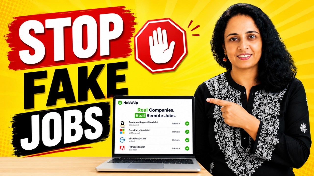 Tired of Fake Remote Jobs? Here's Where to Find Legit Ones for Free!!