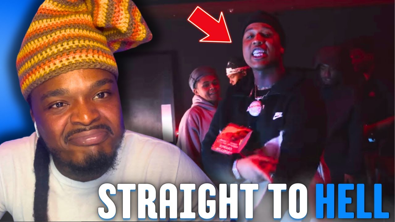 THE REAPER!!! EBK Jaaybo - Straight To Hell (Official Music Video) (Dir. By Stevie) | REACTION