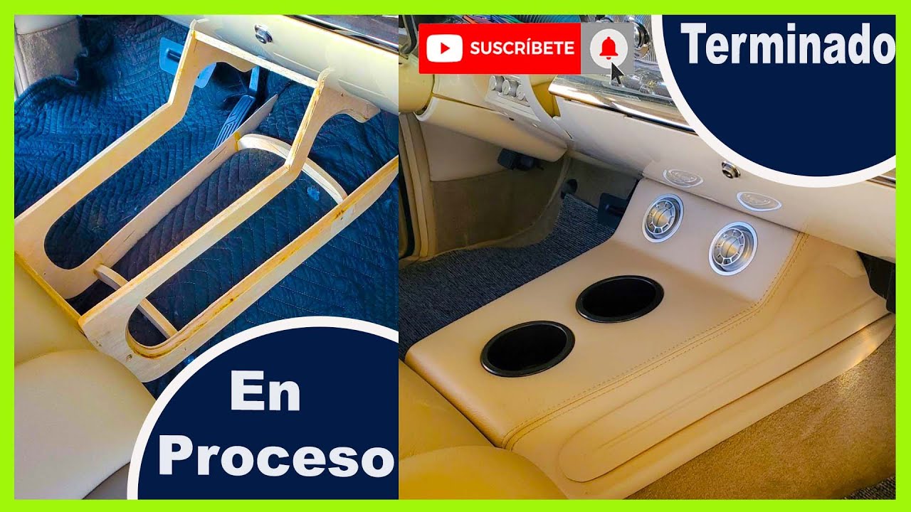 Fabricación de una consola en madera y su tapizado  Desde Cero