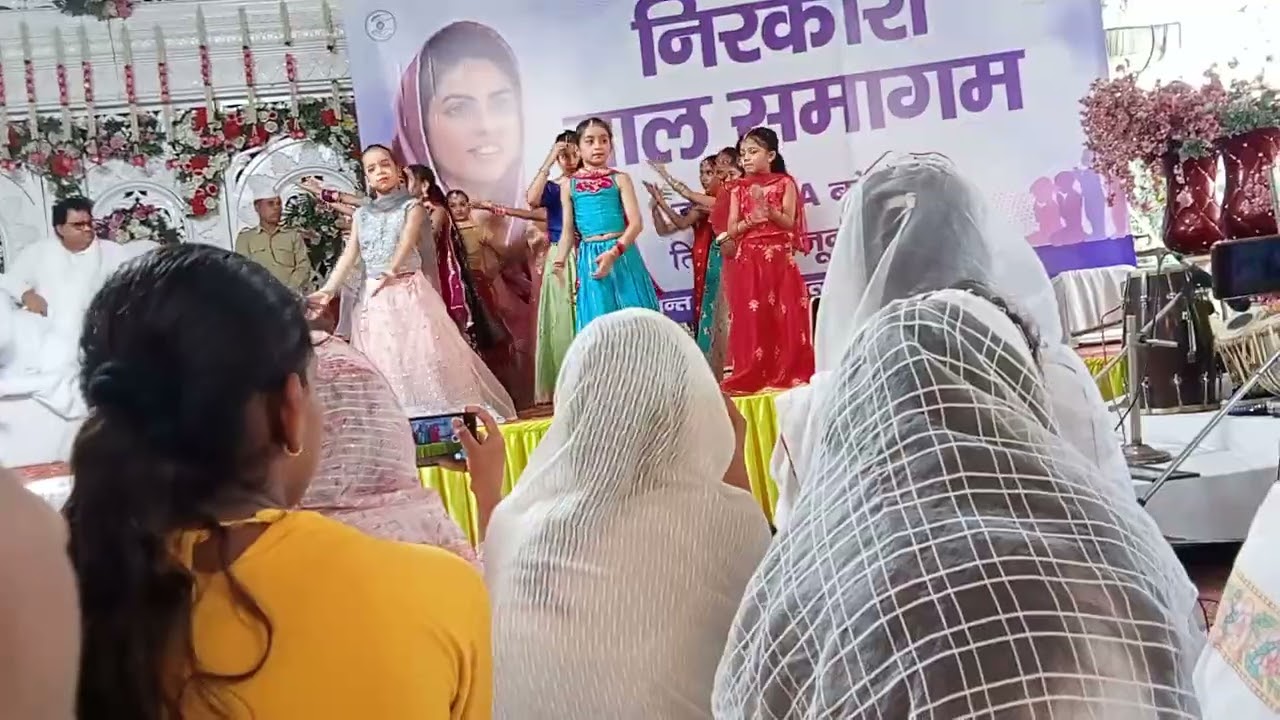 Sarkar datar dance by Bareilly branch at Nirankari bal samagam rampur 2024 bareilly zone 58A