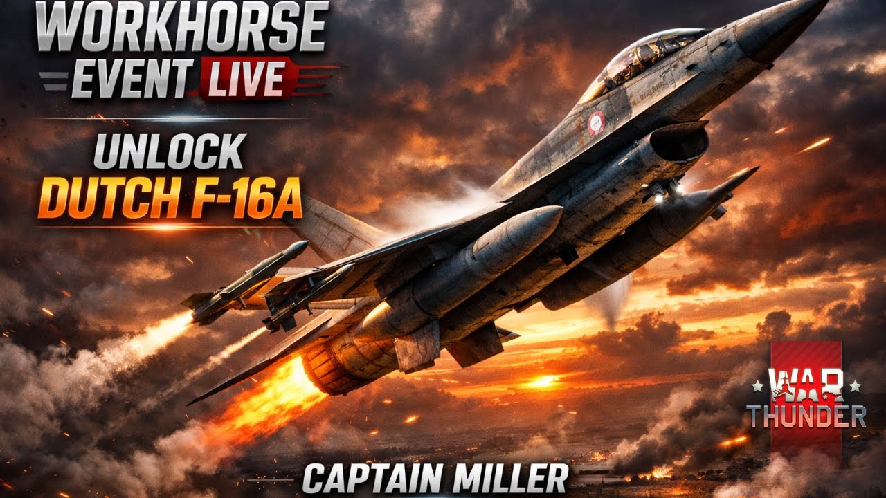 LEGENDARY F-16A EVENT GRIND