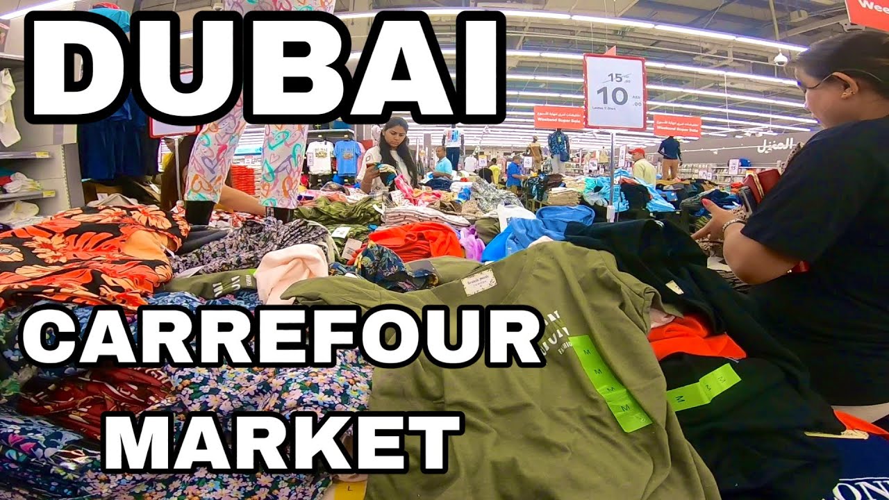 Dubai, Carrefour Market Walk Tour 🇦🇪❤️ Walktravel New Dubai Video