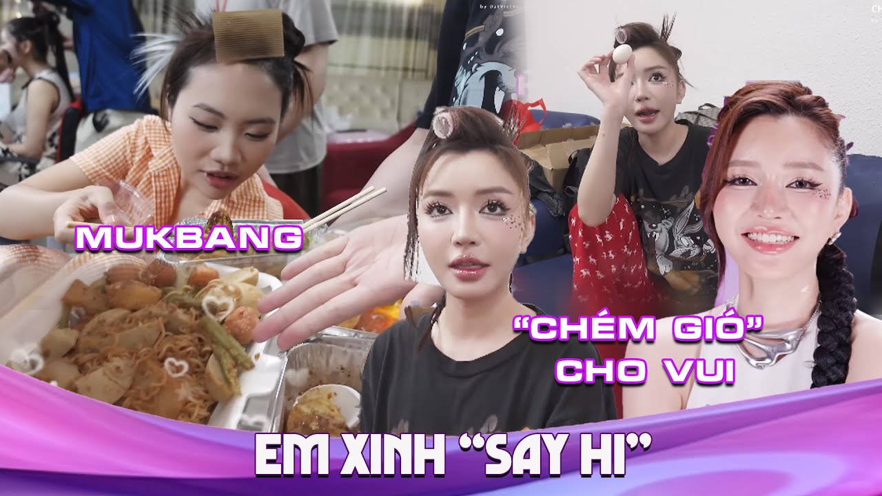 Góc đáng yêu: Team Cầm Kỳ Thi Họa mukbang, Bích Phương 