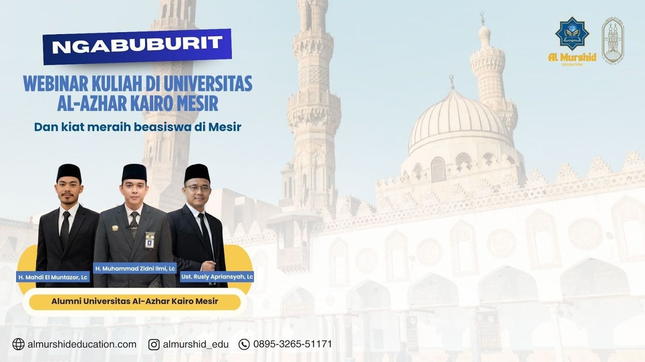 WEBINAR KULIAH DI UNIVERSITAS AL-AZHAR KAIRO MESIR 2026