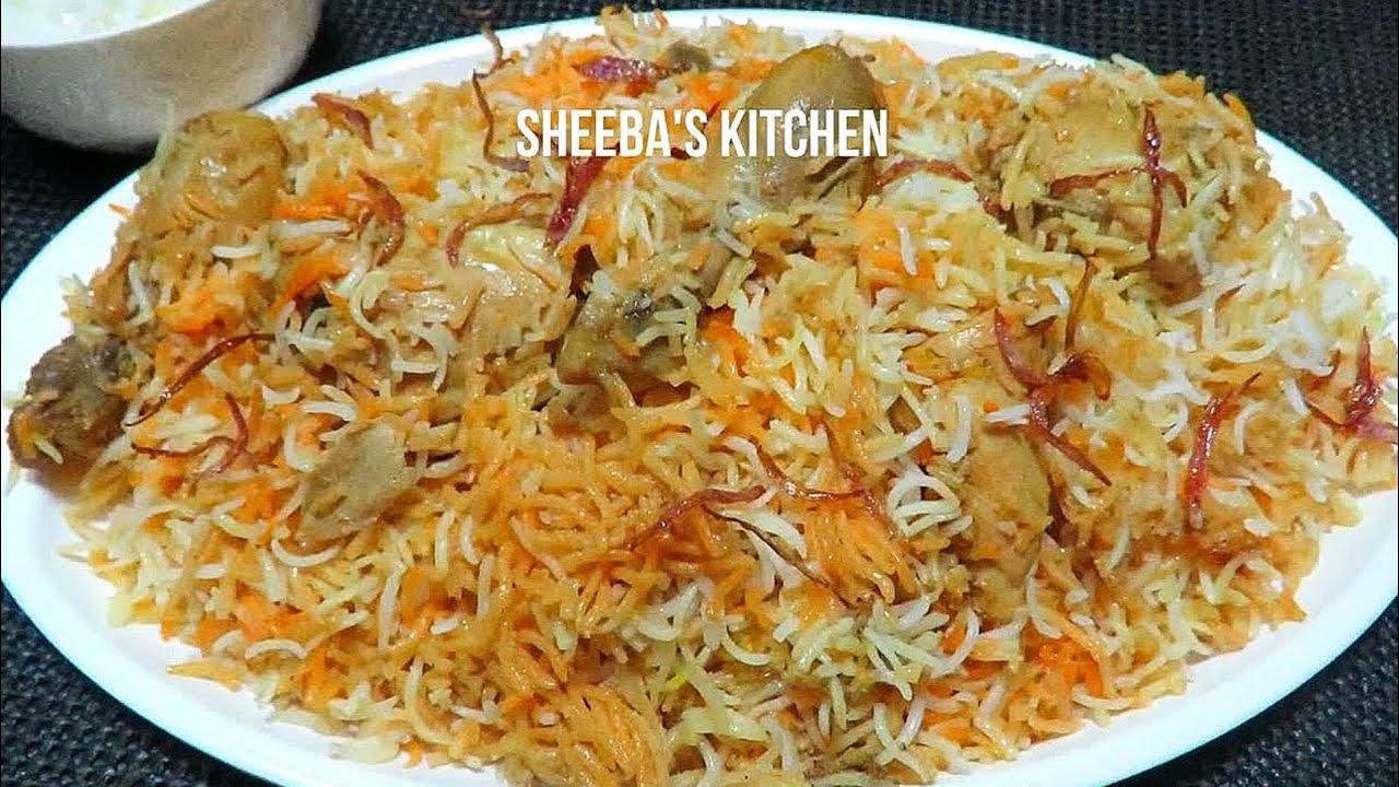 Lucknowi chicken dum biryani recipe / Awadhi chicken biryani recipe / Chicken dum biryani recipe