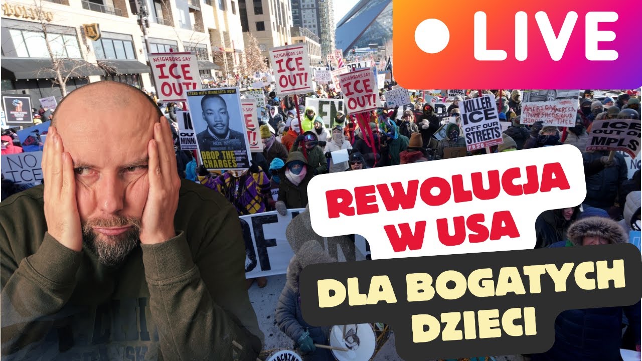 Minnesota, ICE, histeria i powrót rewolucji do USA I KRONIKI LIVE 26.01