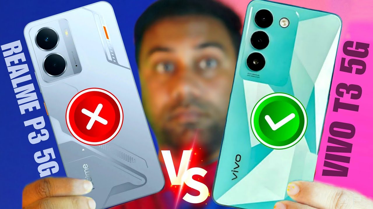 Realme P3 5G и VIVO T3 5G: полное сравнение 🔥 Лучший телефон до 15 000 долларов в 2025 году
