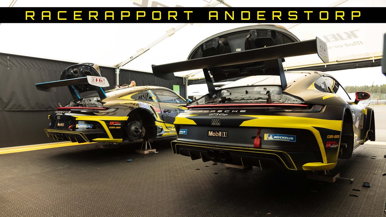 Racerapport Kjellin Motorsports Anderstorp 2024 Porsche Carrera Cup Scandinavia