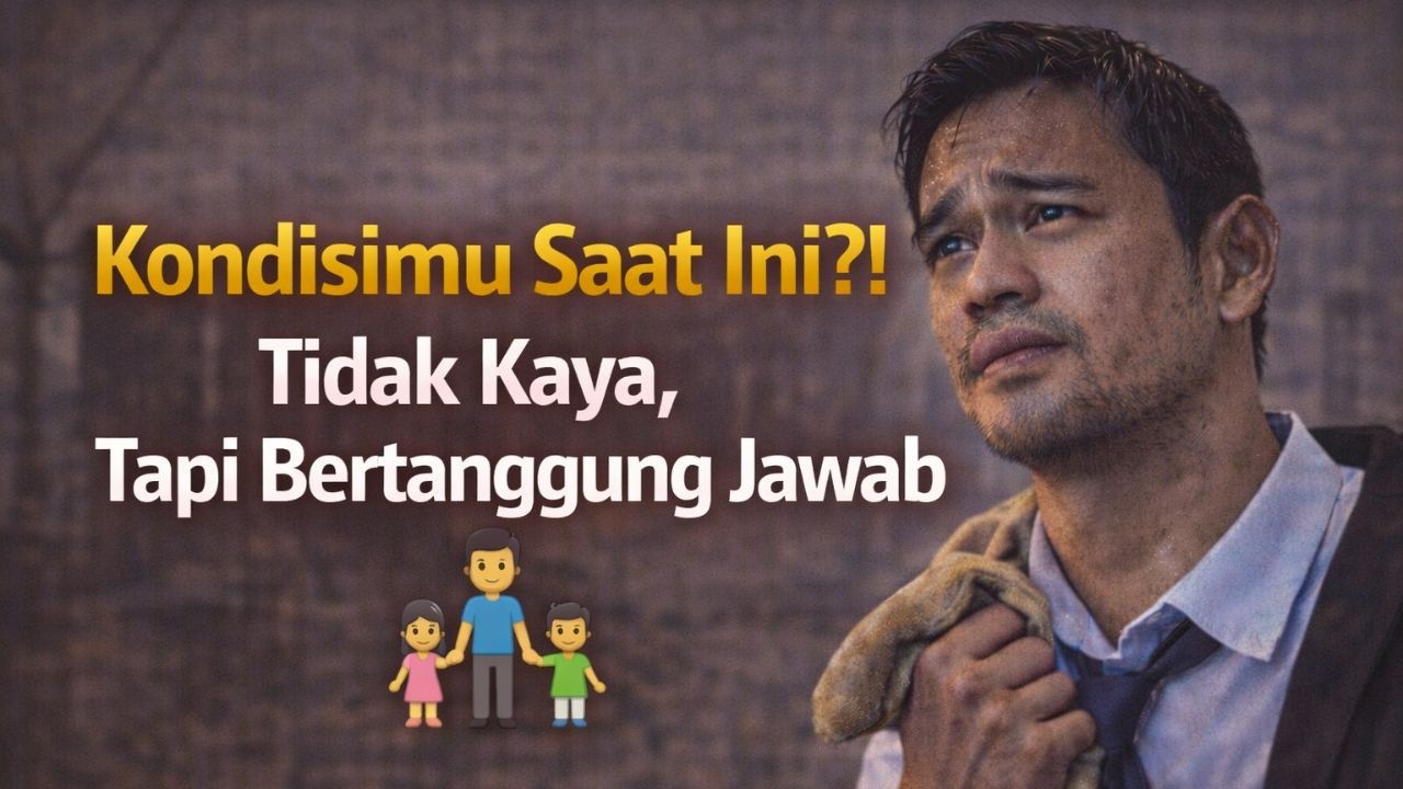 Ubah Nasib Dengan Adab! Tidak Kaya, Tapi Bertanggung Jawab. Motivasi Hidup Sukses.
