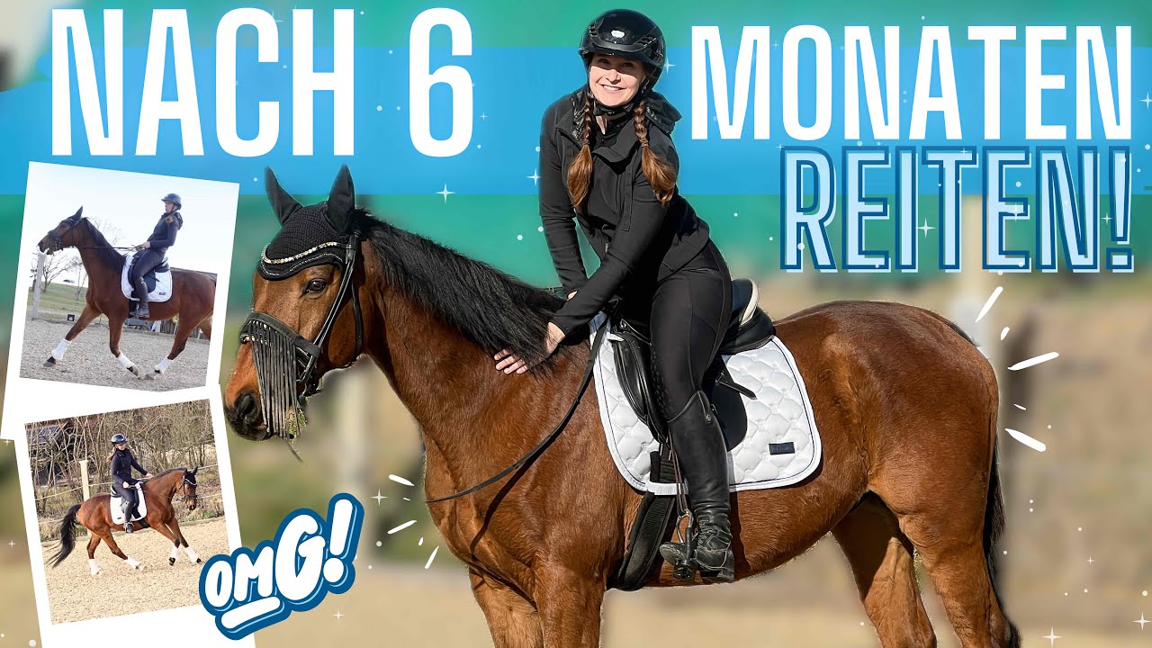 DAS ERSTE MAL REITEN!! 😱Geht das GUT?!🤯