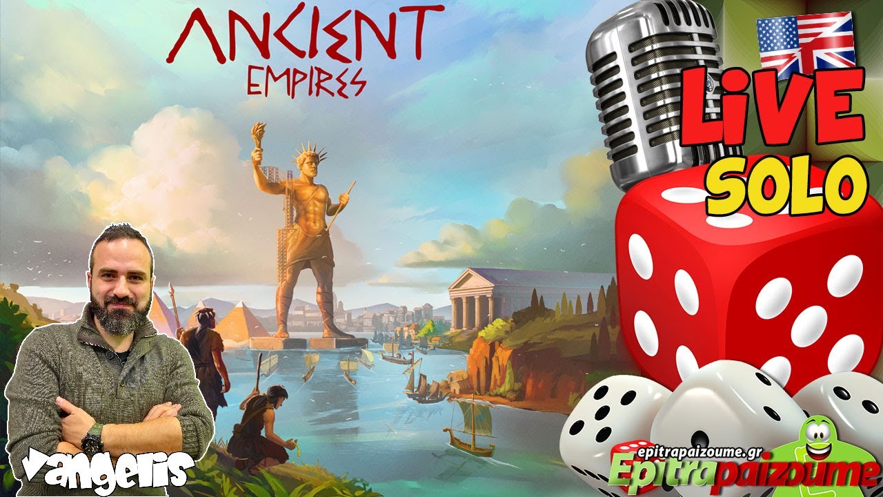Ancient Empires - Live SOLO Playthrough (EN) by Epitrapaizoume