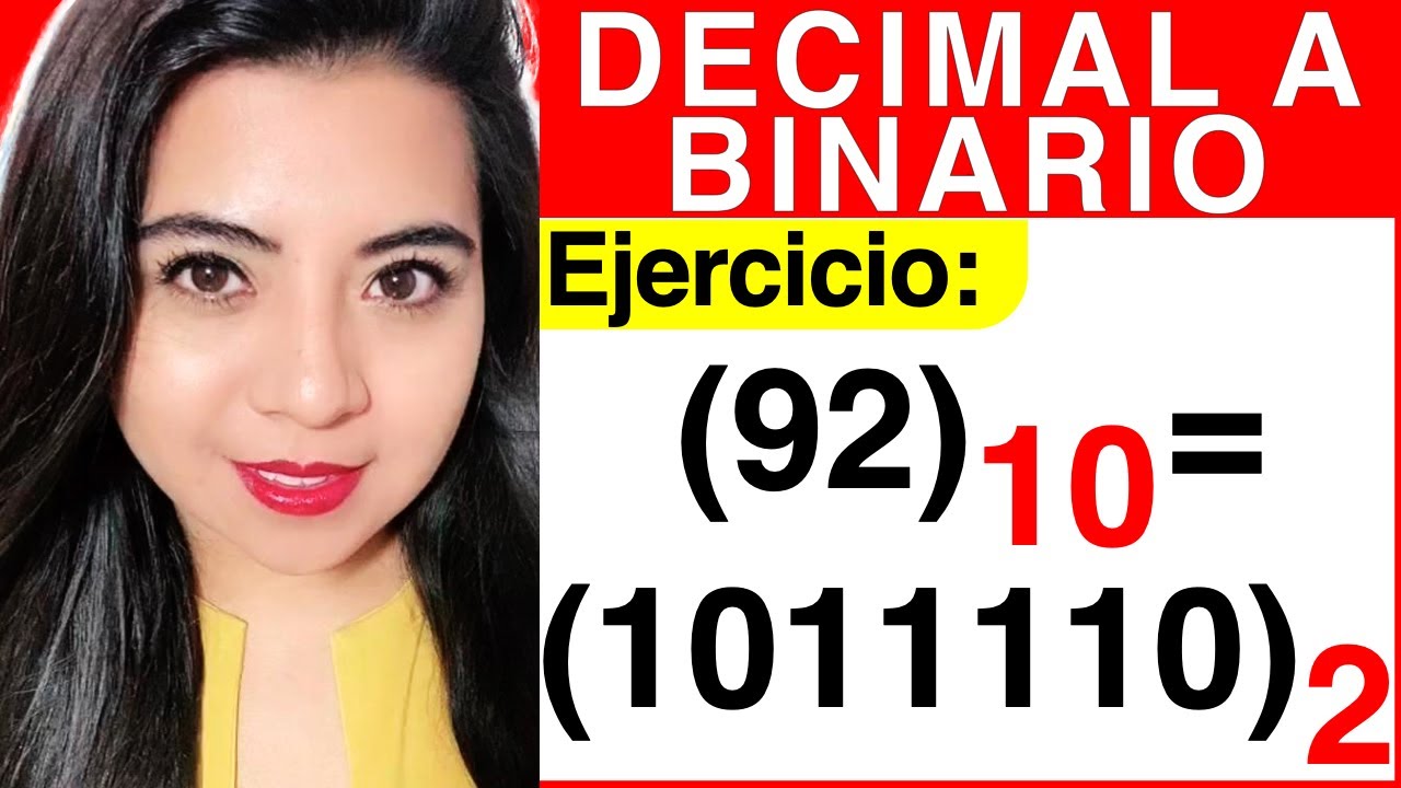 CONVERTIR de DECIMAL a BINARIO - Método #1 - Ejercicio #1