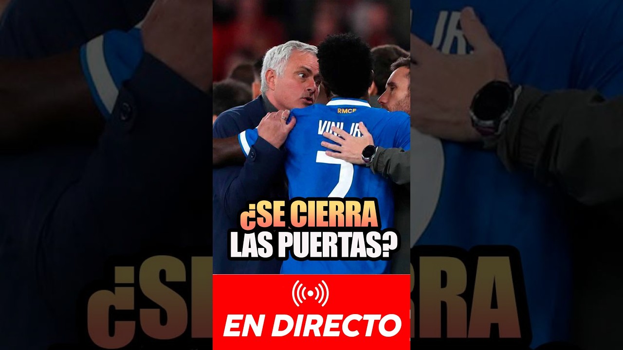 🚨🚨 ¿SE CIERRA MOURINHO LAS PUERTAS DEL MADRID CON SUS DECLARACIONES SOBRE VINICIUS?