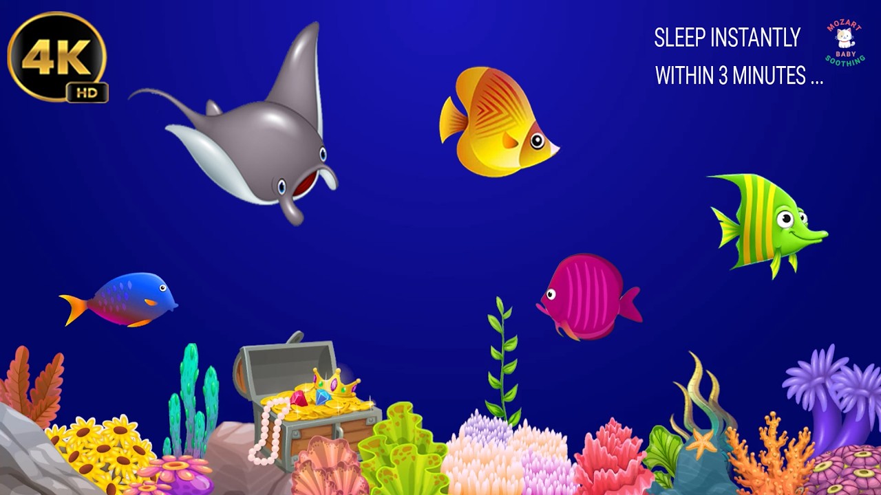 Mozart & Brahms Lullabies 🎶 Baby Sleep Music | Overcome Insomnia & Sleep Instantly in 3 Minutes