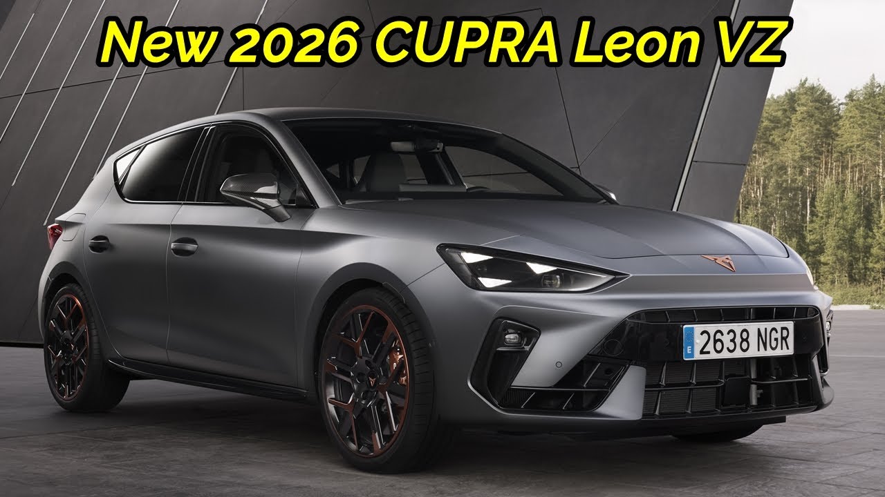 Новый CUPRA Leon VZ 2026 года &mdash; лучший горячий хэтч с передним приводом мощностью 325 л.с.!