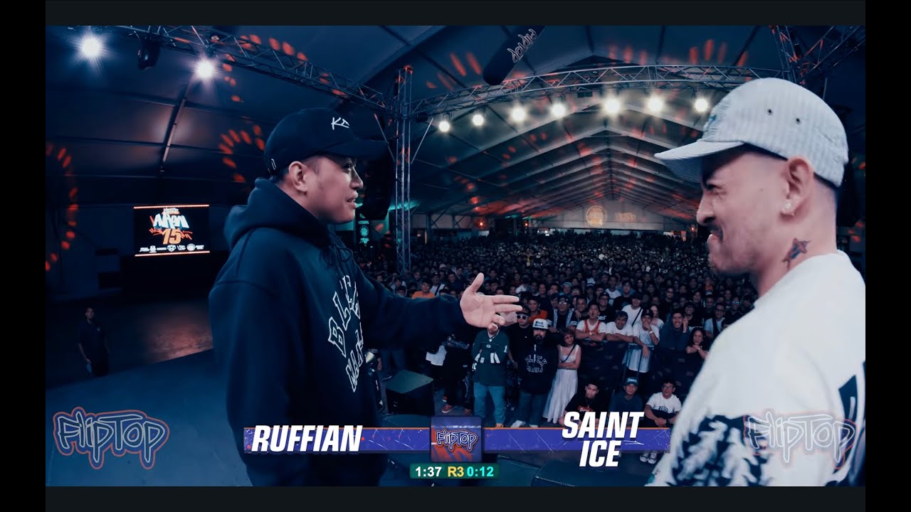 FlipTop - Ruffian vs Saint Ice