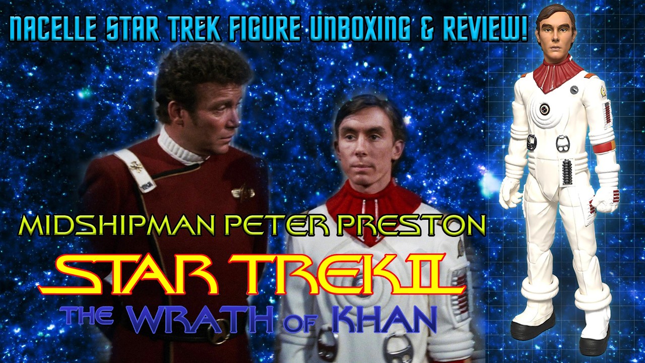 Распаковка и обзор фигурки мичмана Питера Престона в гондоле ракетницы из 